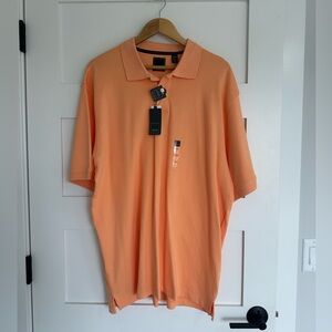 NWT Arrow Men's Orange Polo Size XL
